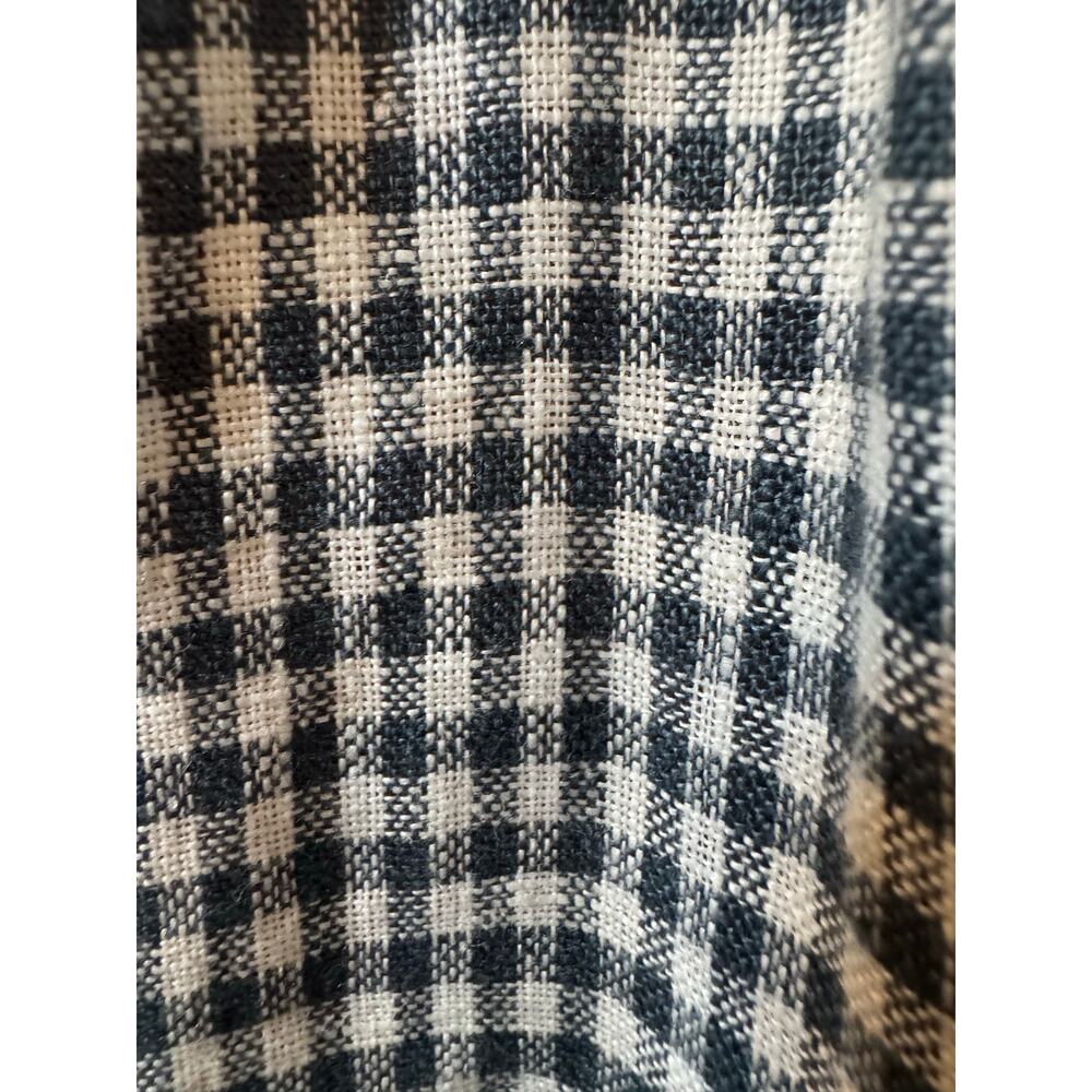 REFORMATION Tace Gingham Linen Halter Midi Dress - Size 6 - Picture 4 of 8